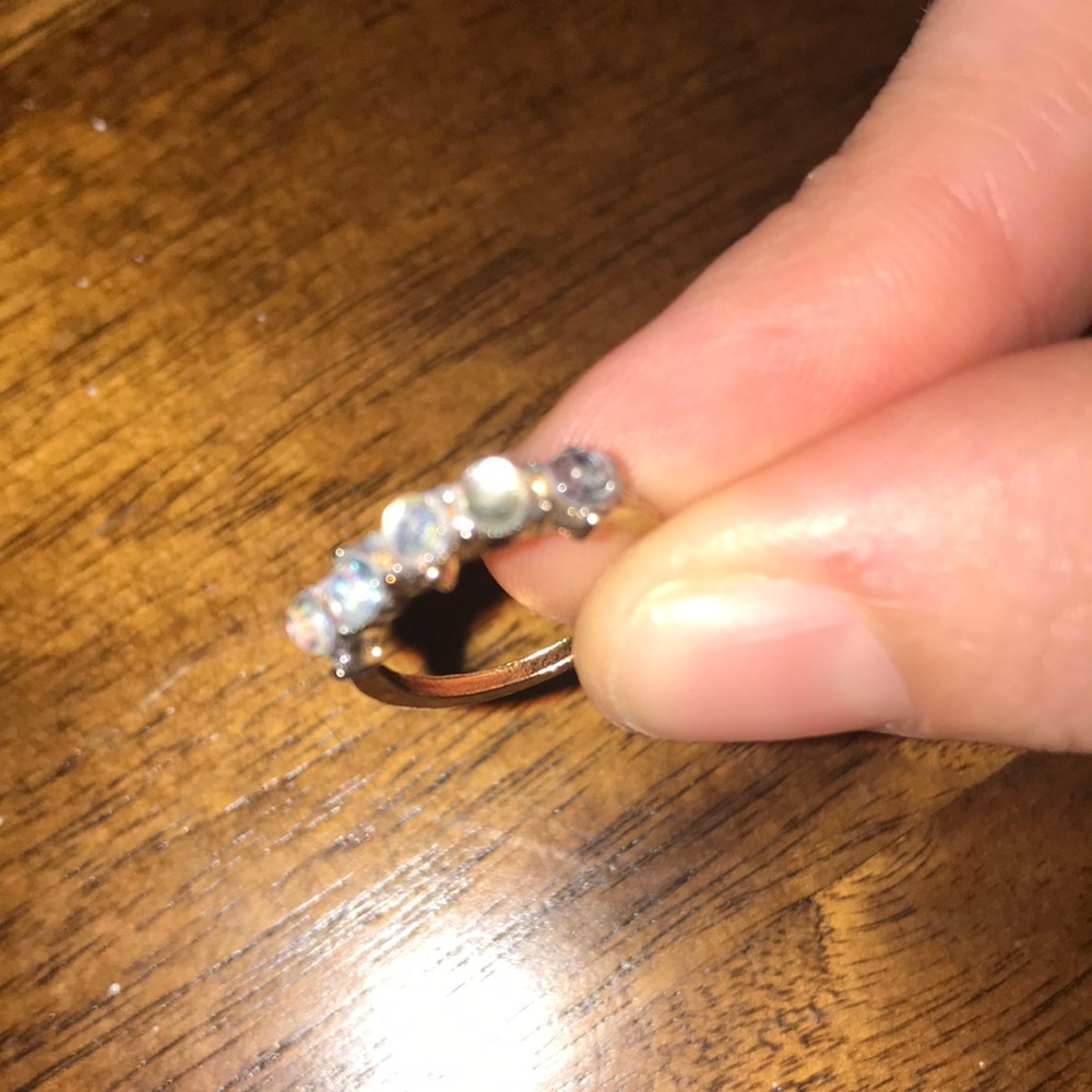 Sz 3 dainty small ring, 14 kit gold filled new!!!